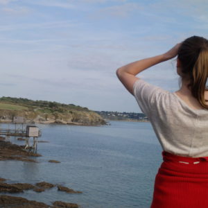 Groupe d'amis internationaux profitant d'une excursion dans la campagne française pendant leur séjour linguistique en immersion